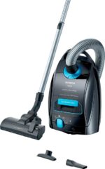 Siemens VSQ5X1230 Q5.0 extreme silencePower – Staubsauger, 850 W, 4,5 l Staubbehälter
