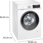Siemens WG44G2ZEM iQ500 – Waschmaschine, 9 kg, 1351 U/min, Energieeffizienzklasse A – Bild 2