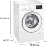 Siemens WM14N22A iQ300 – Waschmaschine, 9 kg, 1351 U/min, Energieeffizienzklasse A – Bild 2