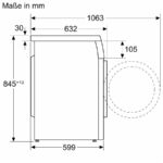 Siemens WU14UT28 iQ500 – Waschmaschine, 8 kg, 1400 U/min, Energieeffizienzklasse A – Bild 10