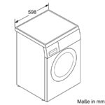 Siemens WU14UT28 iQ500 – Waschmaschine, 8 kg, 1400 U/min, Energieeffizienzklasse A – Bild 11
