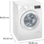 Siemens WU14UT28 iQ500 – Waschmaschine, 8 kg, 1400 U/min, Energieeffizienzklasse A – Bild 2