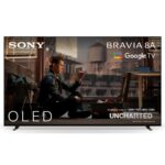 Sony BRAVIA 8A K-55XR8A – OLED-Fernseher, 55 Zoll, 4K Ultra HD, 120 Hz