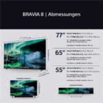 Sony BRAVIA 8A K-55XR8A – OLED-Fernseher, 55 Zoll, 4K Ultra HD, 120 Hz – Bild 12