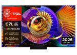 TCL 65C7L – Mini-LED-Fernseher, 65 Zoll, 4K Ultra HD, 120 Hz