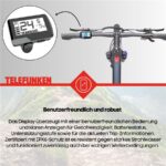Telefunken Aufsteiger M936 granitgrau 27 – E-Bike (Mountainbike), bis 100 km Reichweite – Bild 7