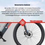 Telefunken Aufsteiger M936 granitgrau 27 – E-Bike (Mountainbike), bis 100 km Reichweite – Bild 8
