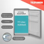 Telefunken CF-33-101-S2 – Kühlschrank, 89 l, Energieeffizienzklasse E – Bild 2