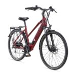 Telefunken Expedition XC940 Weinrot Trekkingrad – E-Bike (Trekkingrad), bis 100 km Reichweite