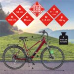 Telefunken Expedition XC940 Weinrot Trekkingrad – E-Bike (Trekkingrad), bis 100 km Reichweite – Bild 6