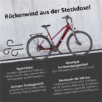 Telefunken Expedition XC940 Weinrot Trekkingrad – E-Bike (Trekkingrad), bis 100 km Reichweite – Bild 9