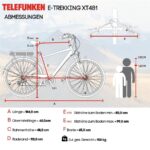 Telefunken Expedition XT481 Trekkingrad – E-Bike (Trekkingrad), bis 70 km Reichweite – Bild 9