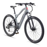 Telefunken MT922 Aluminiumgrau Mountainbike – Pedelec (Mountainbike), bis 100 km Reichweite