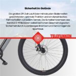 Telefunken MT922 Aluminiumgrau Mountainbike – Pedelec (Mountainbike), bis 100 km Reichweite – Bild 7