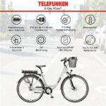 Telefunken Multitalent RC667 Citybike – E-Bike (Citybike), bis 100 km Reichweite – Bild 5