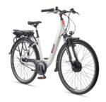 Telefunken Multitalent RC845 weiß Citybike – E-Bike (Citybike), bis 100 km Reichweite