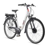Telefunken Multitalent RC845 weiß Citybike – E-Bike (Citybike), bis 100 km Reichweite