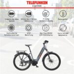 Telefunken SUV500 Trekkingrad – E-Bike (Trekkingrad), bis 100 km Reichweite – Bild 5