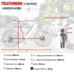 Telefunken SUV500 Trekkingrad – E-Bike (Trekkingrad), bis 100 km Reichweite – Bild 7