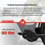 Telefunken SUV500 Trekkingrad – E-Bike (Trekkingrad), bis 100 km Reichweite – Bild 8
