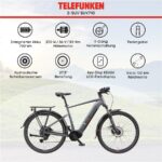 Telefunken SUV710 Trekkingrad – E-Bike (Trekkingrad), bis 120 km Reichweite – Bild 6