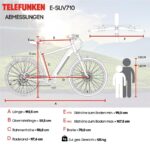 Telefunken SUV710 Trekkingrad – E-Bike (Trekkingrad), bis 120 km Reichweite – Bild 8