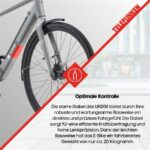 Telefunken Urban UH200 Citybike – Pedelec (Citybike), bis 100 km Reichweite – Bild 9