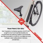 Telefunken Urban UH210 Damen Citybike – Pedelec (Citybike), bis 100 km Reichweite – Bild 6