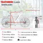 Telefunken Urban UH210 Herren Citybike – Pedelec (Citybike), bis 100 km Reichweite – Bild 8