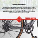 Telefunken Urban UH220 Citybike – Pedelec (Citybike), bis 100 km Reichweite – Bild 10