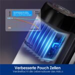 Tineco Floor One S5 Stretch Extreme – Nass-/Trockensauger, 220 W, 0,72 l Staubbehälter – Bild 9
