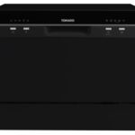 Tomado TDW5501B – Tischgeschirrspüler, 6 Maßgedecke, Energieeffizienzklasse D, 55 cm