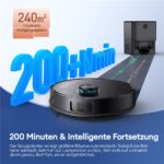Ultenic T20UL – Saugroboter mit Wischfunktion, bis 200 min Laufzeit, Lasernavigation – Bild 7