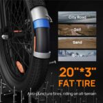 Urlife E20 All Terrain Bike – Pedelec (All Terrain Bike), bis 60 km Reichweite – Bild 7