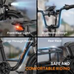 Urlife E20 All Terrain Bike – Pedelec (All Terrain Bike), bis 60 km Reichweite – Bild 9
