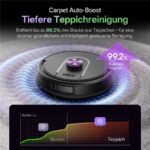 Vactidy W15 – Saugroboter mit Wischfunktion, bis 180 min Laufzeit, Lasernavigation – Bild 8
