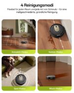 Vactidy W8 – Saugroboter mit Wischfunktion, bis 150 min Laufzeit, Lasernavigation – Bild 11