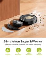 Vactidy W8 – Saugroboter mit Wischfunktion, bis 150 min Laufzeit, Lasernavigation – Bild 3