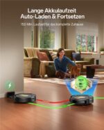 Vactidy W8 – Saugroboter mit Wischfunktion, bis 150 min Laufzeit, Lasernavigation – Bild 5
